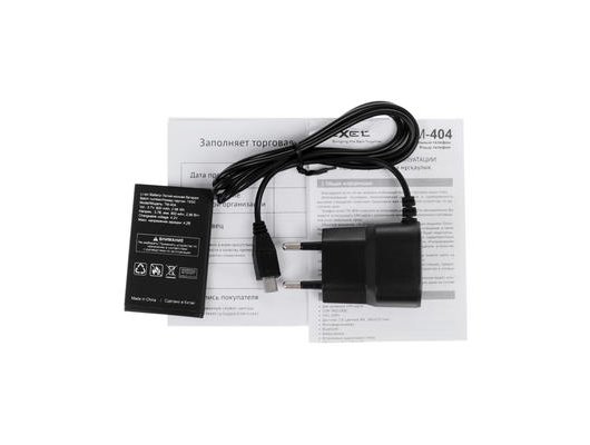 Мобильный телефон TeXet TM-404 red